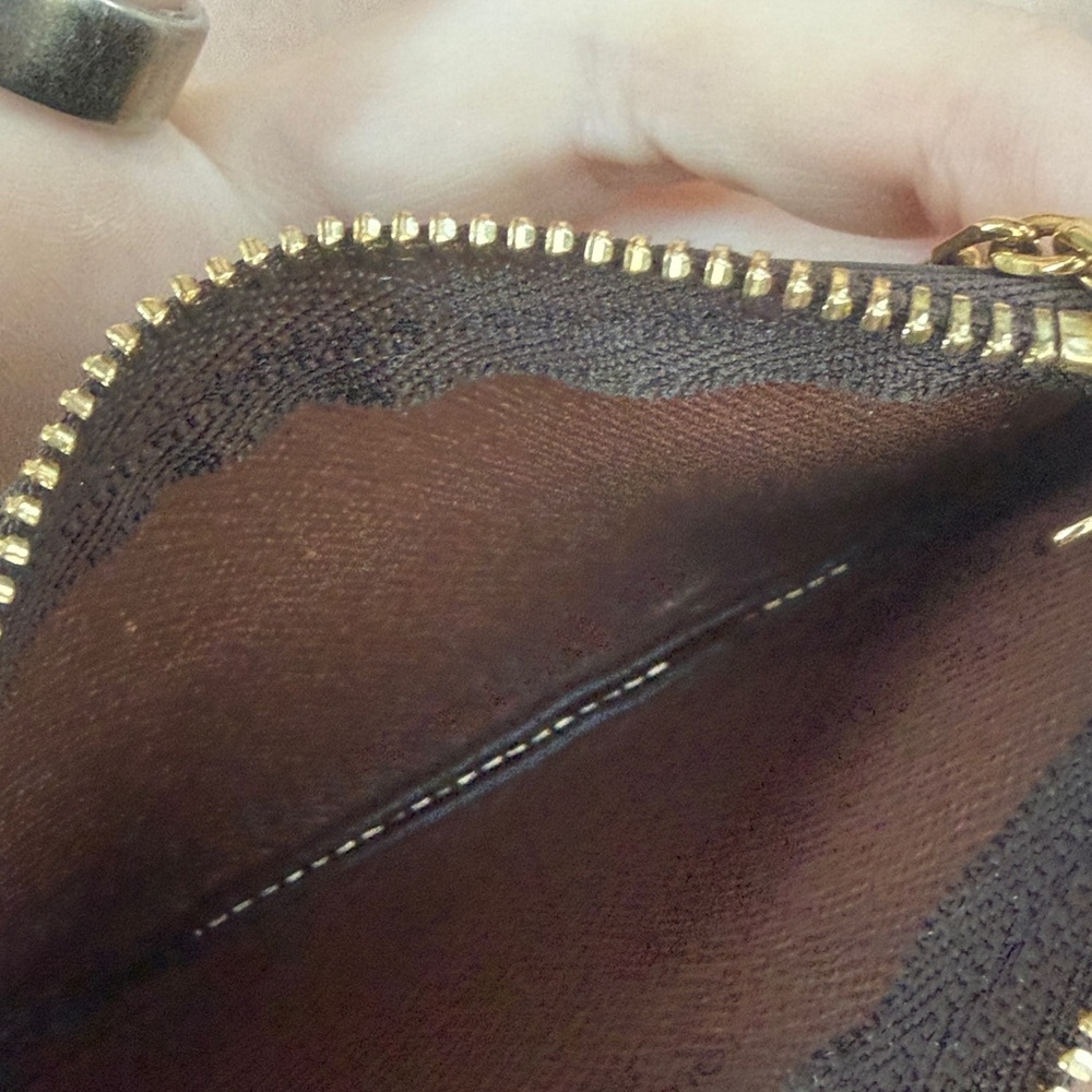 Louis Vuitton Monogram Key Holder in Brown and Gold - Picture 3 of 4